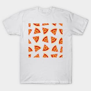 Pizza slice pattern. Pizza background. Seamless pattern T-Shirt